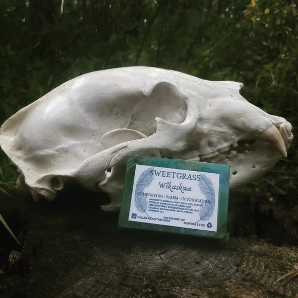 Fallen Mountain Sweetgrass Soap Bar - Picture 2 of 2